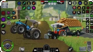 indian tractor games simulator Android gameplay 😯#new#subscribe#trending#viral .#video#cartoon