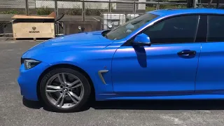 膜麗無邊 BMW 430GC全車晶鑽藍莓紅