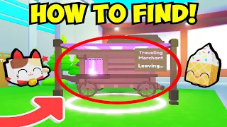 How To Find The Traveling Merchant In Pet Simulator X! *BEST GUIDE* | ROBLOX