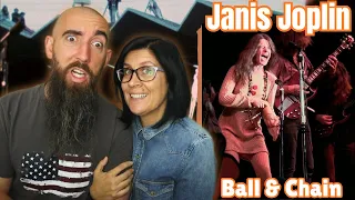 Janis Joplin - Ball & Chain (REACTION) with my wife