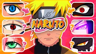 NARUTO EYE QUIZ  👀🍥 Naruto & Boruto Anime Quiz 🦊🍜