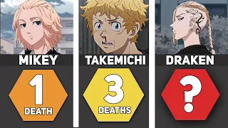 Tokyo Revengers Characters Who Have Died the Most Times