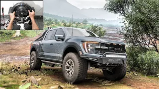 2023 Ford F-150 Raptor R - Offroading | Forza Horizon 5 | Thrustmaster T300RS Gameplay