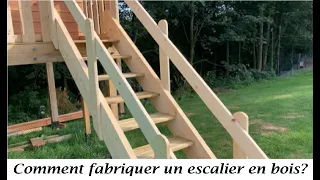 TUTO Comment fabriquer un escalier en bois?