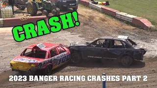 Ultimate Wreckage 2023 Part 2 Banger Racing Crashes
