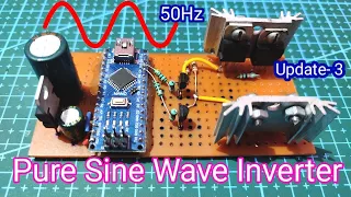 Sine Wave Inverter || Using Arduino || 50Hz