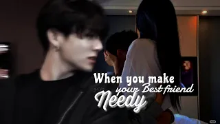 When you make your best friend "Needy" | J.J.K oneshot | Jungkook ff