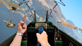 Usé GTA 5 Como SIMULADOR DE VUELO