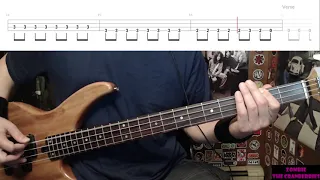 Zombie by The Cranberries - Bass Cover with Tabs Play-Along