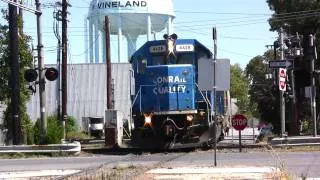 HD: Conrail Quality GP40-2 #4428 with Perfect Leslie RS3L Horn