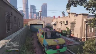 GTA 5 (story) How to get the Clown Van