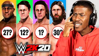 WWE 2K20 But I Try And Guess *EVERY* Royal Rumble Entrant!