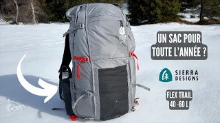 Rando : un SAC À DOS unique pour toute l'année ? Flex Trail 40-60 L