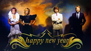 Abba -Happy new year (lyric video)// С новым годом