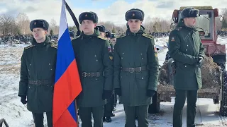 Торжественное прощание с полковником Фотул Ильёй Васильевичем. Санкт-Петербург, 4 апреля 2024 года