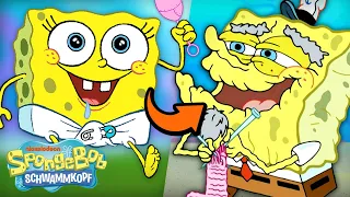 SpongeBob Alters-Timeline | 20 Minuten-Compilation | SpongeBob Schwammkopf