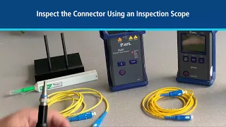 Basic Optical Loss Testing Using an Optical Power Meter and Light Source (1-Jumper Method)