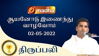 🔴 LIVE 02 MAY 2023 Holy Mass in Tamil 06:00 PM (Evening Mass) | Madha TV