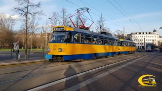 Straßenbahnen in Leipzig - Januar 2018