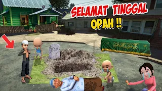 Opah di Kubur saat Meninggal , Upin ipin sedih ! GTA Lucu