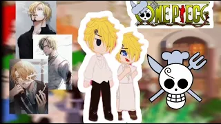 🍖💐Random one piece characters react to Sanji💐🍖||