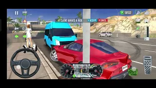 taxi simulator 2022 evolution Toyota Supra driving in new York and los Angeles