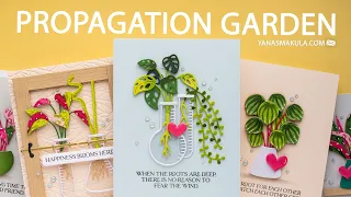 Propagation Garden Cards with Spellbinders