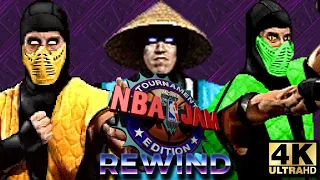 NBA Jam Rewind ARCADE Playthrough w/Mortal Kombat Jam Team (4K/60fps)