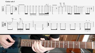Metallica Master Of Puppets 1st solo lesson