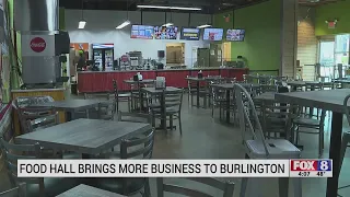 New food hall brings business to Burlington