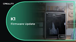 Attention All K1 Users!!! Essential Firmware Update Notice via Online OTA & USB drive