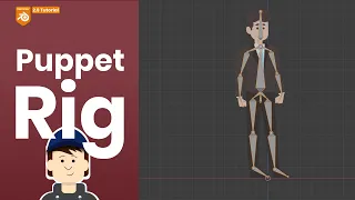 How to rig a 2D character in Blender [2.92]