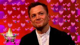 taron egerton being lovely and precious for 9 minutes and 42 seconds