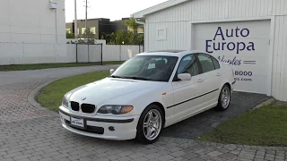 The Troubled History of BMW and the Importance of the 3 Series (like this 04 E46 330i) *SOLD*