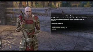 Elder Scrolls Online Elwsyer Follow Abnur Tharn the Usurper Queen