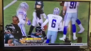 Cowboys fake punt against the iggles