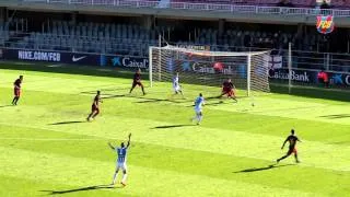 [HIGHLIGHTS] FUTBOL (2A B): Barça B-At. Balears (1-2)