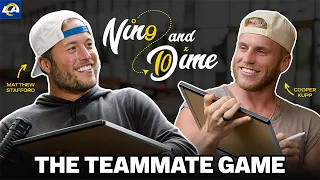 Matthew Stafford & Cooper Kupp Play The Teammate Game | Nine & Dime Ep. 1