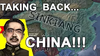 Sinkiang LIBERATES China from the Japanese!!! (HOI4 SPEEDRUN)