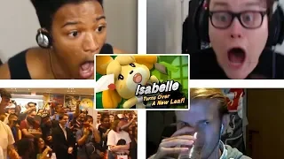 All Reactions to Isabelle Reveal Trailer - Super Smash Bros. Ultimate