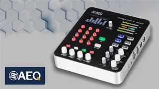 AEQ - Phoenix Alio Portable IP Audio Codec