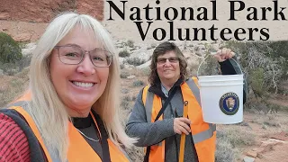 Volunteering at National Parks! In The Moment!