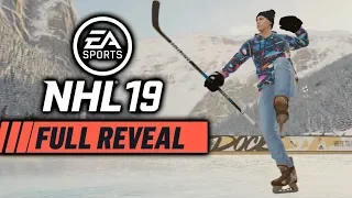 NHL 19 | Official Reveal Trailer Reaction | NEW ONES MODE, OUTDOOR HOCKEY, POND TO PROS, LEGENDS