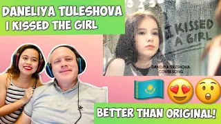 DANELIYA TULESHOVA - I KISSED A GIRL ( COVER)  | REACTION!🇰🇿