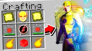 CRAFTING REVERSE FLASH IN MINECRAFT!