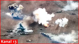 Ukrainian guerrillas blow up Russian troops and equipment in Melitopol