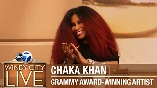 Chaka Khan talks career, hair