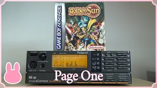 Golden Sun Restored OST - Page One (Menu Theme) | Cyanne