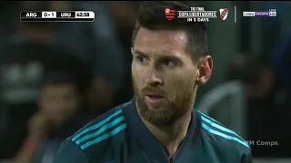 ARGENTINA 2 - 2 URUGUAY ● Last Match Highlights (Messi and Suarez Scores 1 GOAL with 1 Assist  Both)