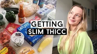 FITNESS VLOG: healthy grocery haul on a BUDGET + fitness update